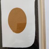 Acrylic on canvas paper, framed