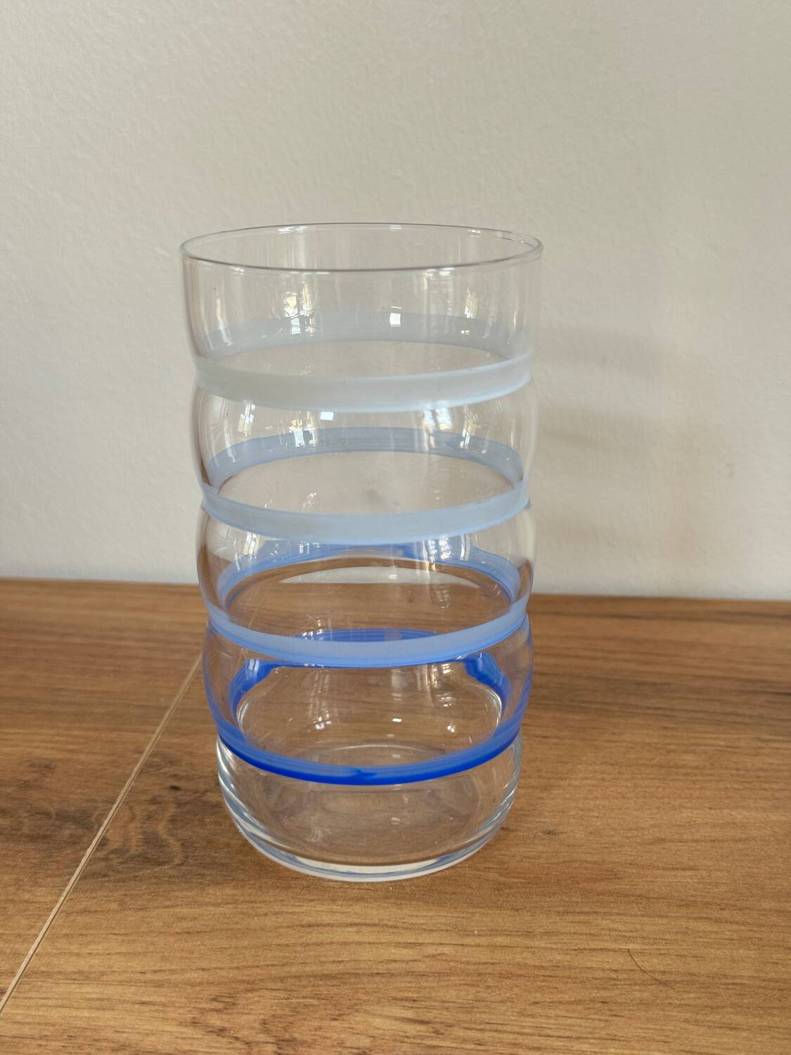 5 vintage orangeade glasses