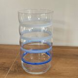 5 vintage orangeade glasses