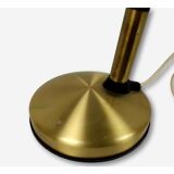 Gold and black metal desk lamp