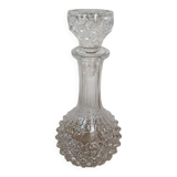 Molded glass carafe