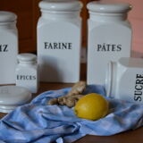Set of kitchen jars