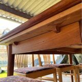 Vintage Scandinavian wooden table