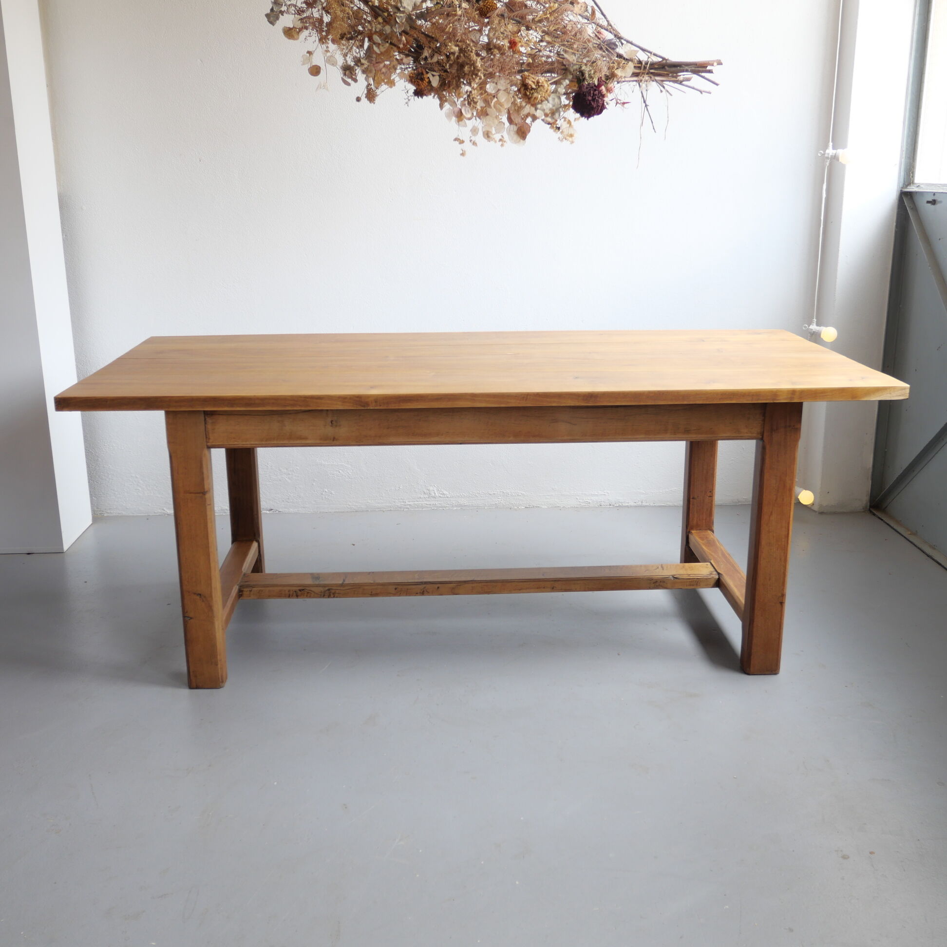 Renovated old farmhouse table