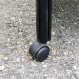 4 leather chairs model Giulietta by Afra and Tobia Scarpa for Meritalia italia 1988