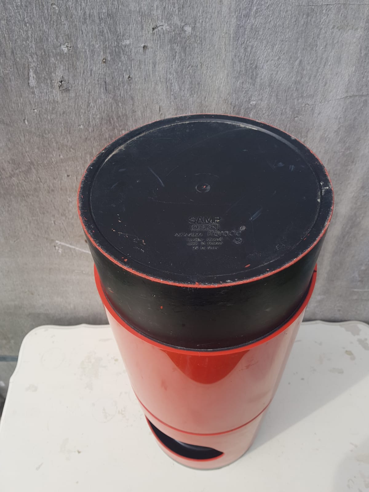 Former SAMP Spring Design Collection MANADE Bakélite Red - Black