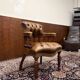 Fauteuil Chesterfield anglais classique
