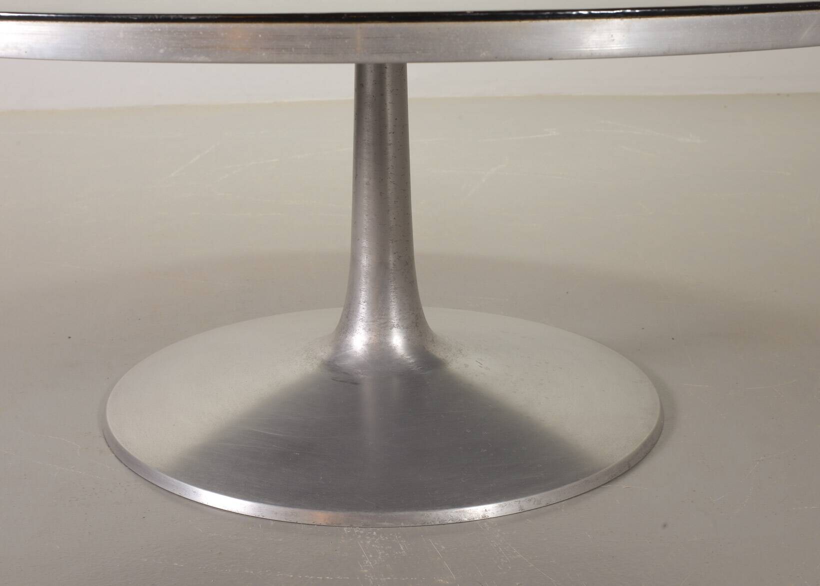 Handpainted Poul Cadovius Coffee Table Design by Susanne Fjeldsoe Mygge 70s