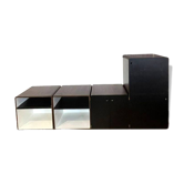 Enfilade modulable Space Age vintage années 70 – 4 modules
