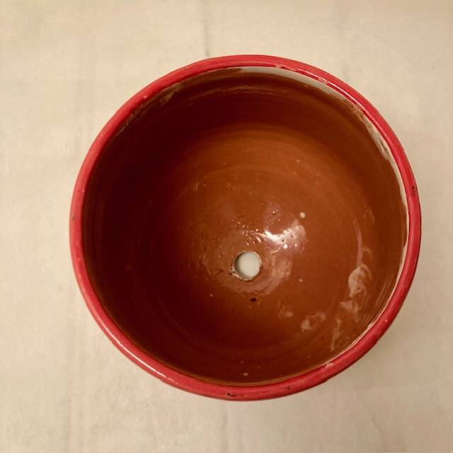 Spiral Pattern Plant Pot