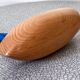Small navigable pond sailboat made of wood and cotton, in good condition.