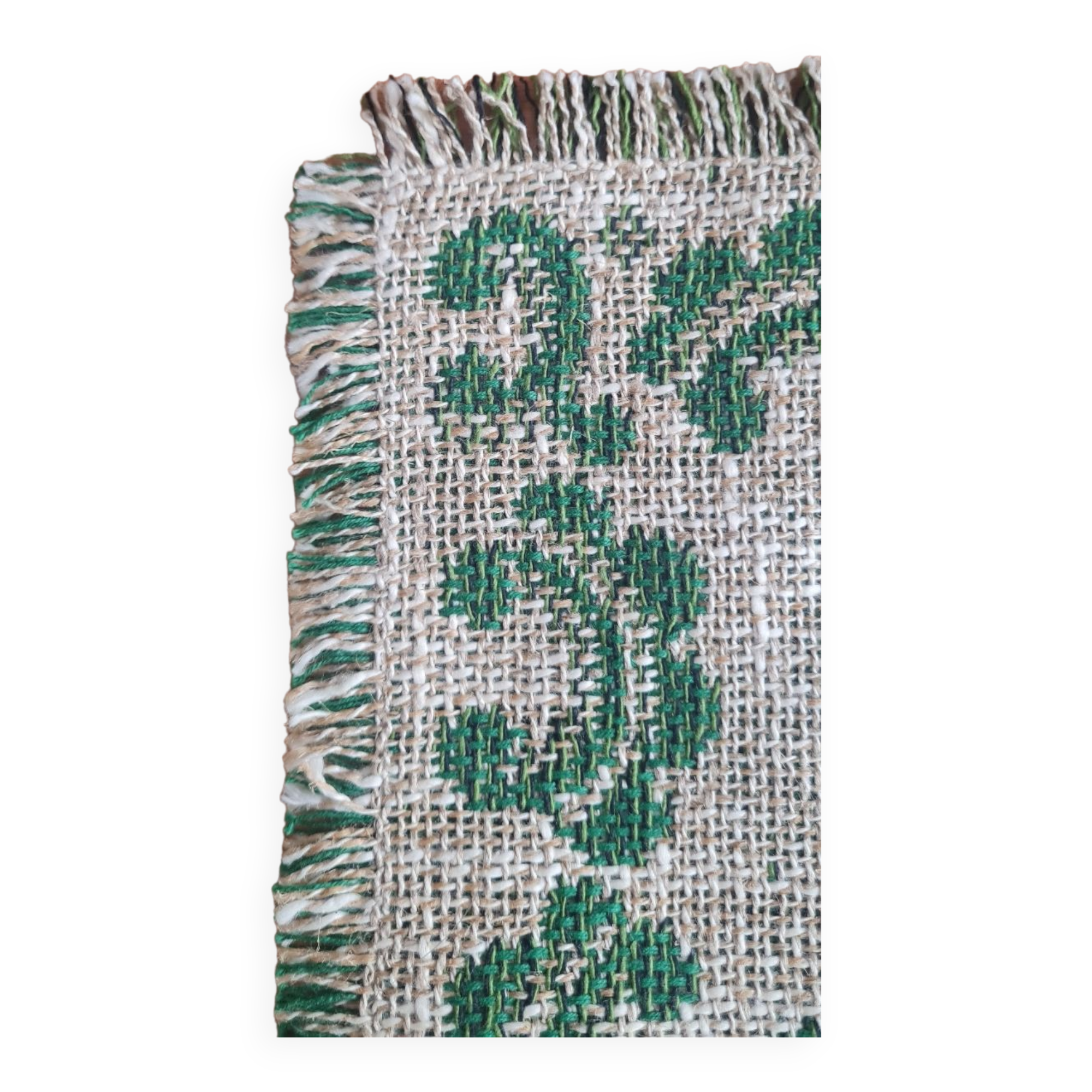 Vintage linen placemat