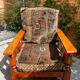 2 Armchairs with 2 Persian cushions