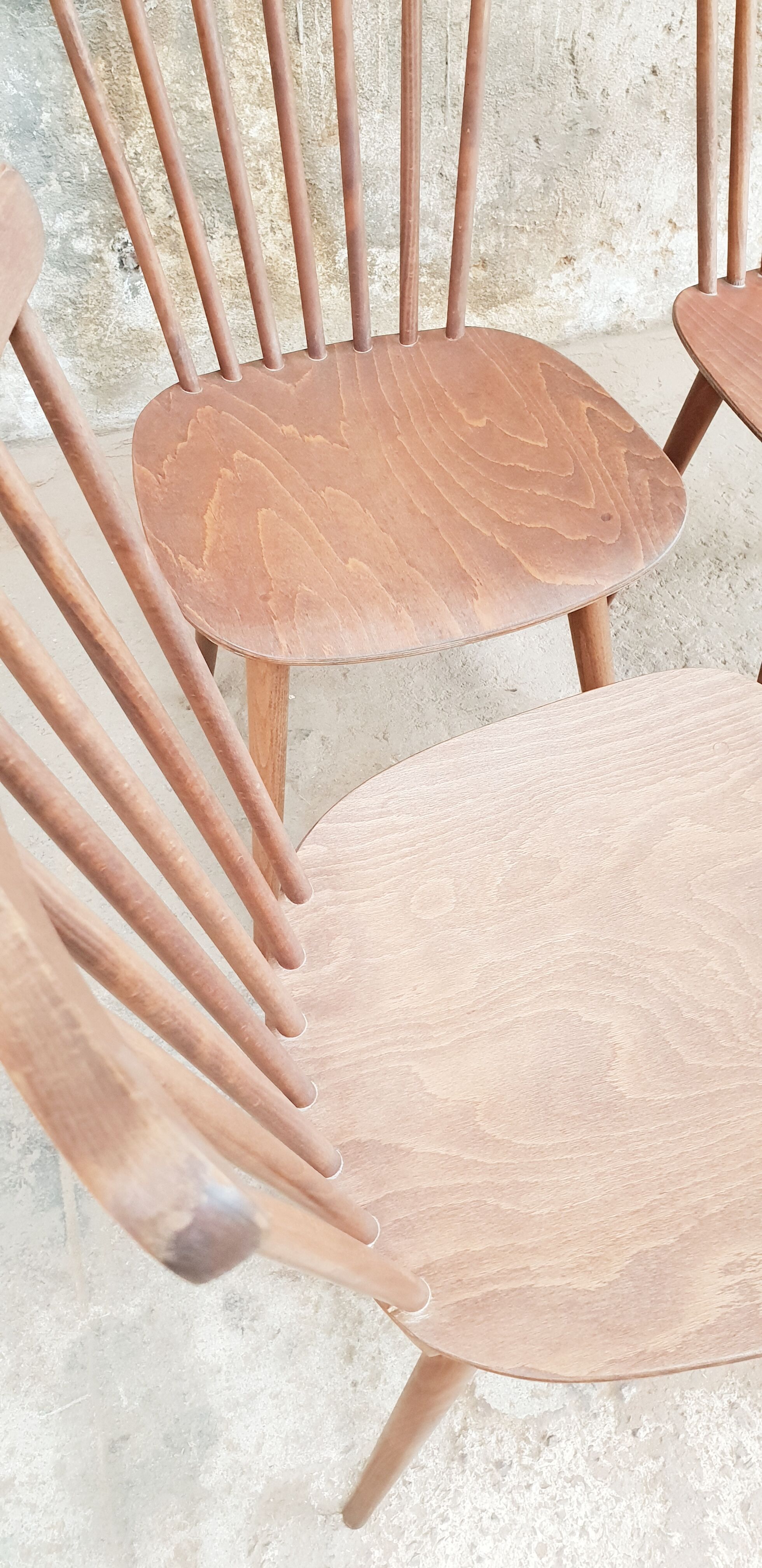 Set de 4 chaises  vintage