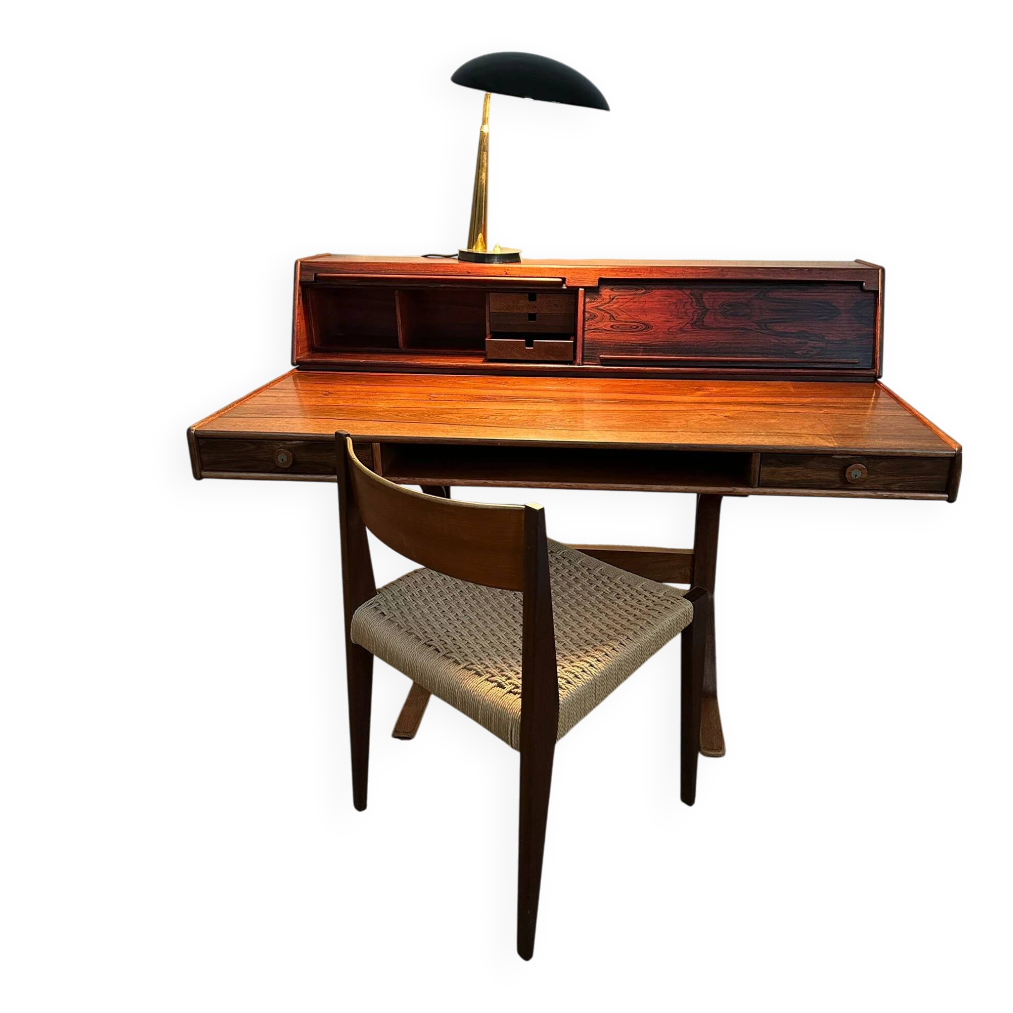 Desk 530 by Gianfranco Frattini for Bernini, Italy, 1950s