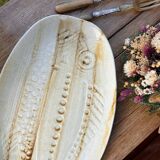 Plat poisson vintage Longchamp 1950/70