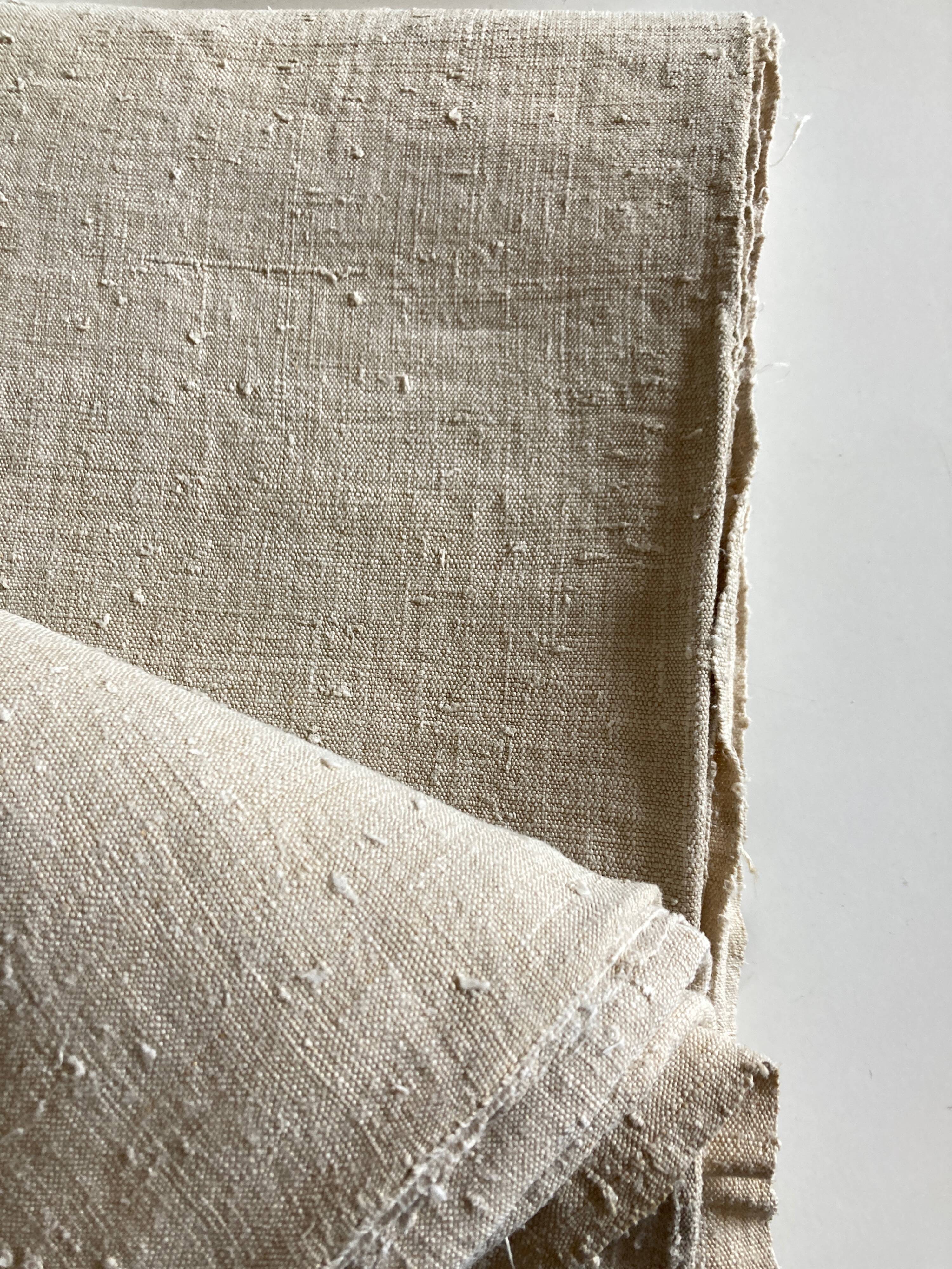 Nappe de ferme 19e en chanvre de trousseau l2,45m