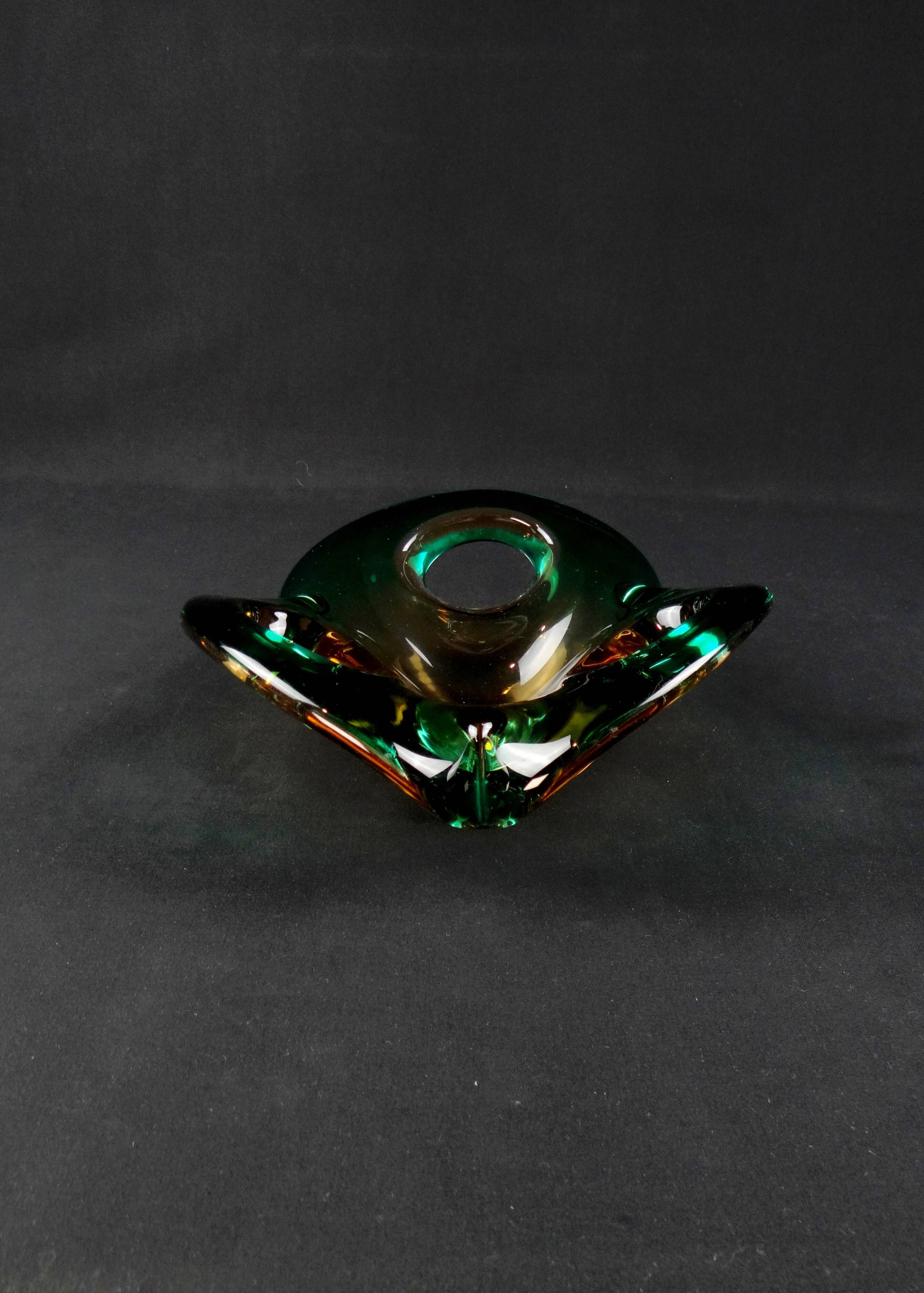 Vintage 1970s Murano glass trinket dish/ashtray