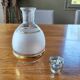 Art Deco glass carafe