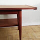 Table basse en teck des années 1960