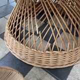 Vintage rattan garden furniture
