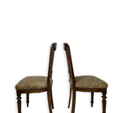 Ensemble de quatre chaises de style Umbertine