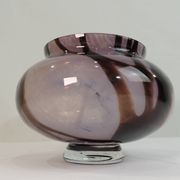 Blown glass vase / Antique Murano style glass vase