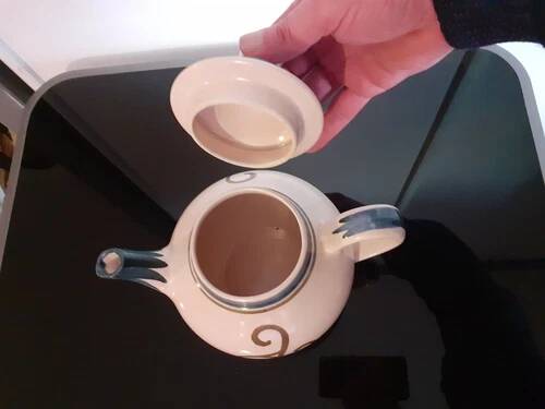 "triskell" coffee pot faiencerie de gourin