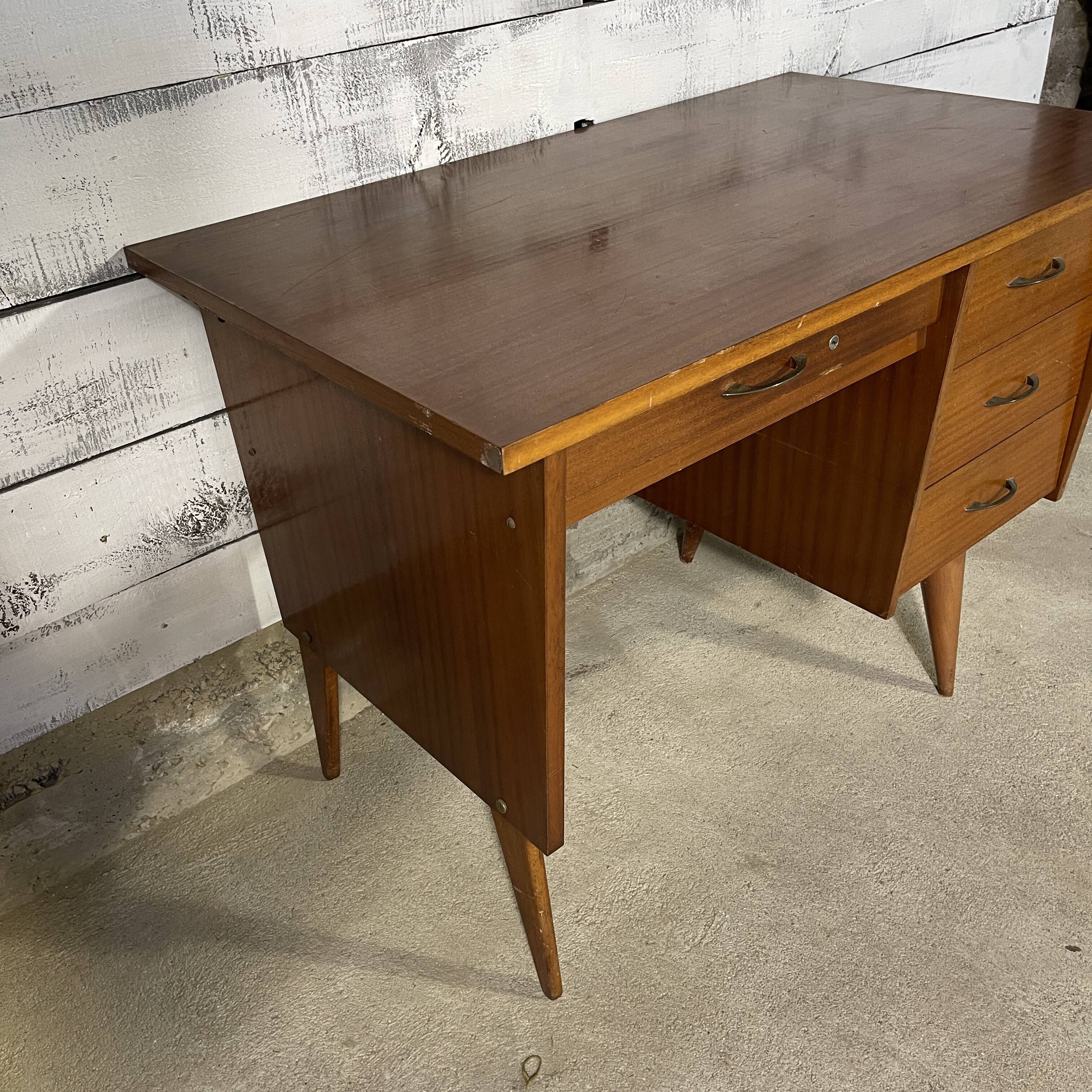Vintage wooden desk