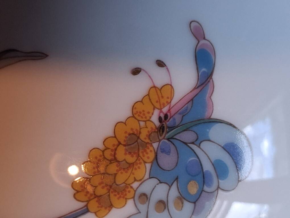 Splendid Haviland porcelain vase
