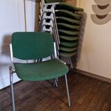 Set of 4 DSC 106 Chairs by Giancarlo Piretti for Castelli / Anonima