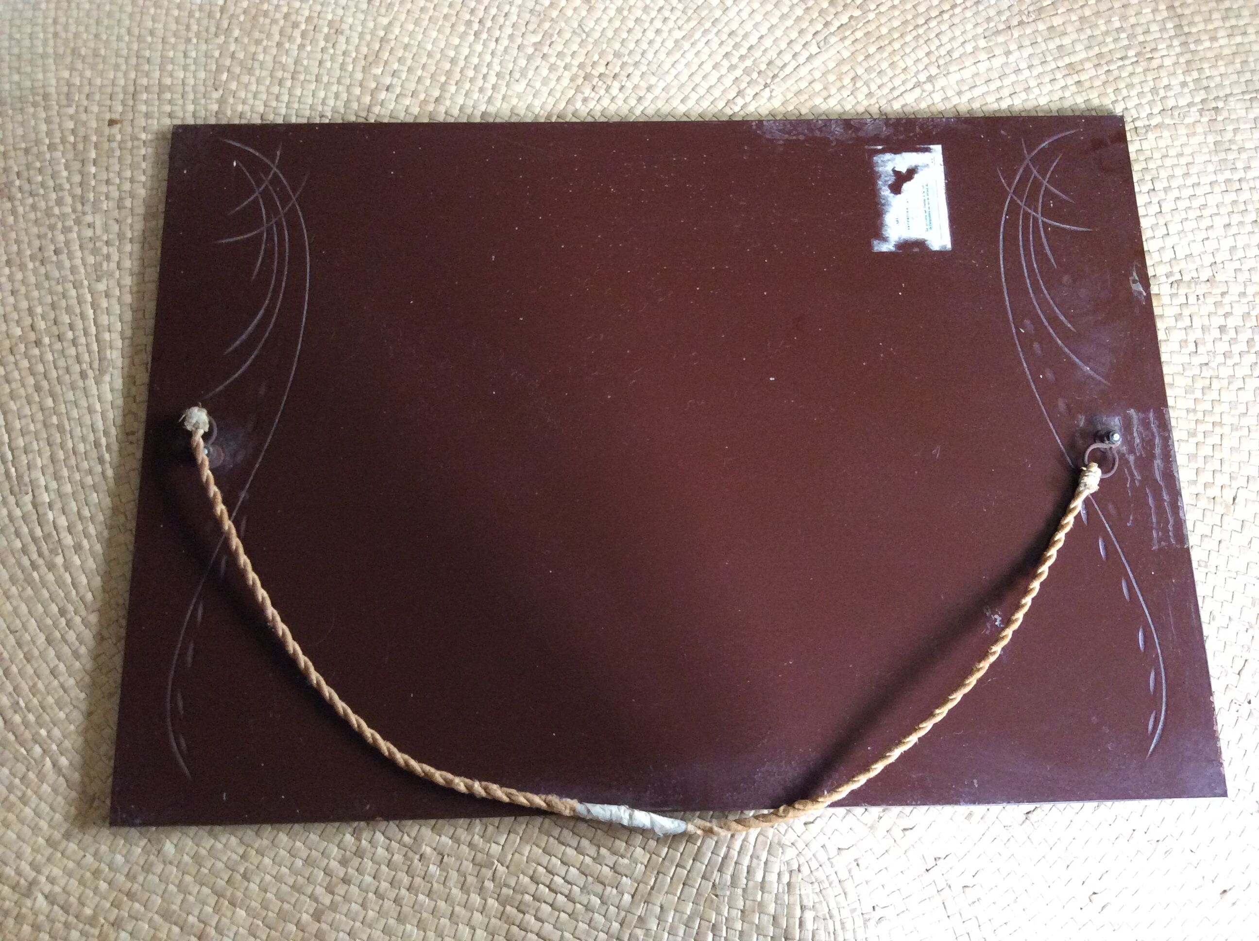 Mirror art deco  60x42cm