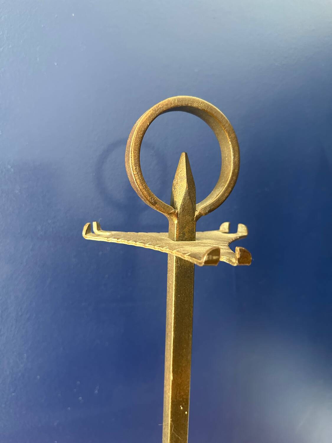 Brutalist fireplace men, 1970