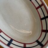 Set of 7 ceramic dishes hbcm béarn france