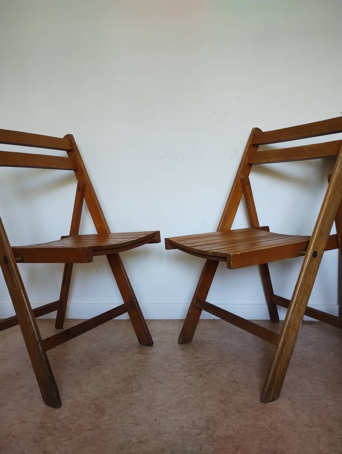 Vintage folding chairs