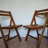 Vintage folding chairs