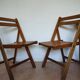 Vintage folding chairs
