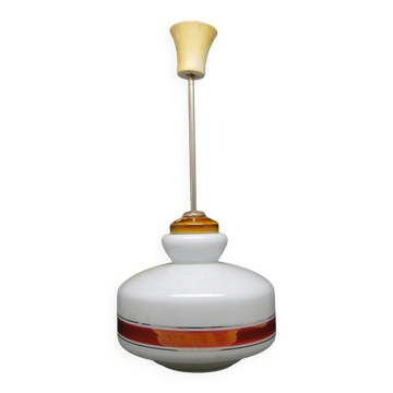 New Look style pendant lamp, Poland, 1970s