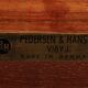 Dänisches Teak Wandregal Pedersen & Hansen 60er 70er Vintage