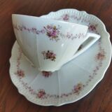 6 tasses Chapus Frères Limoges "Service Perle"