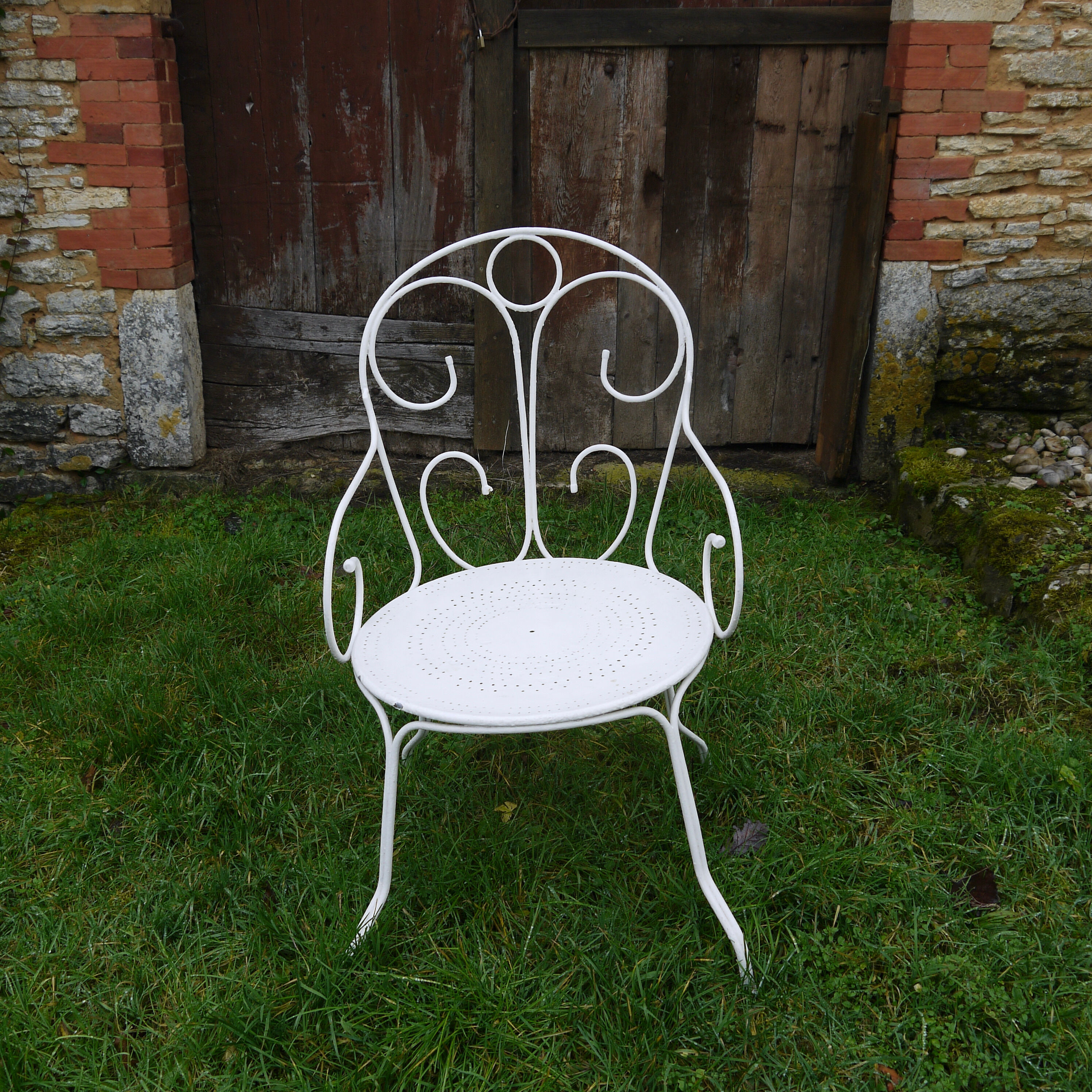 Wrought iron garden room