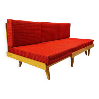 Vintage convertible sofa by Tatra Nábytok, 1960s