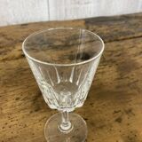 Set of 6 crystal glasses