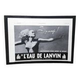 Magazine advertising poster Illustration