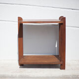 Art deco table, art deco wood coffee table, end of sofa