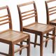 Set of 4 René Gabriel chairs