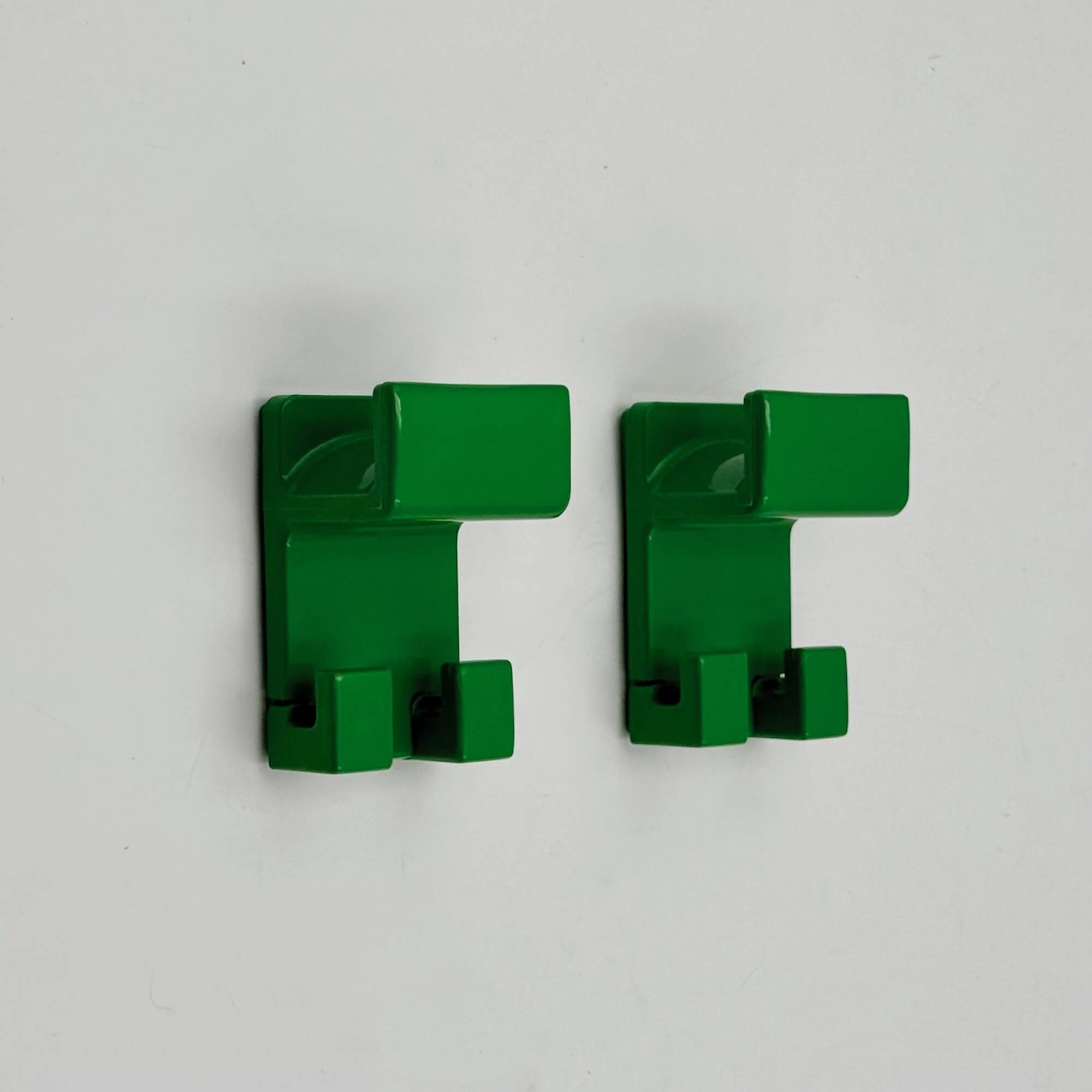 Green Wall Hooks by Olaf Von Bohr for Gedy 1970s