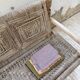 Audoux and Minet cord bench
