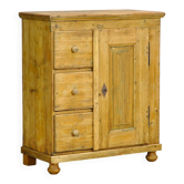 Cabinet en pin, vers 1900