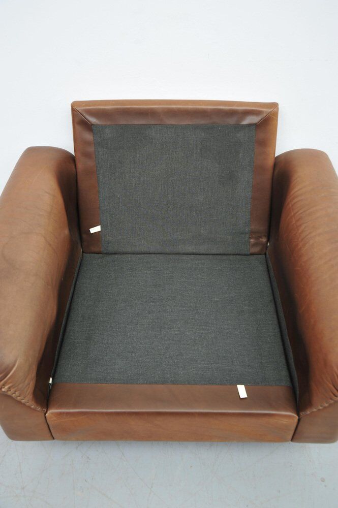 DS41A leather armchair by De Sede, 1970s